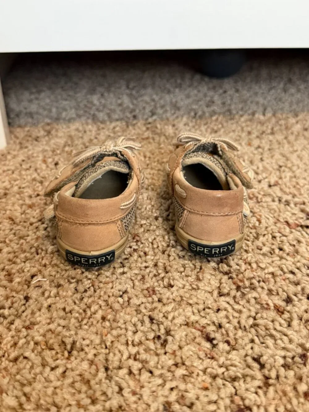Sperry Topsider Baby Girls' Bluefish Crib Boat Shoes 3C Toddler Baby Shoes